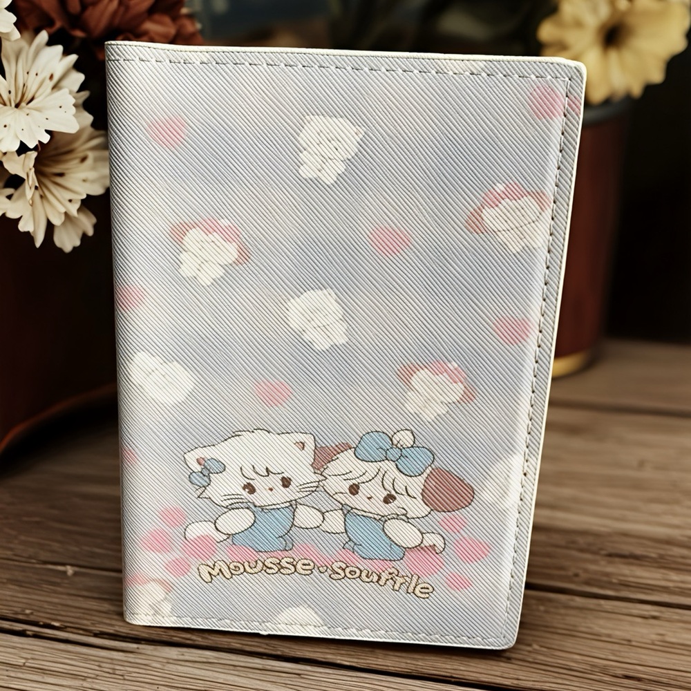 Mikko Sweet Cloud Friends Passport Wallet
